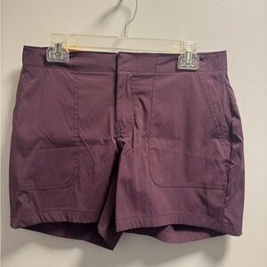 Eddie Bauer Women's Plum Cargo Shorts